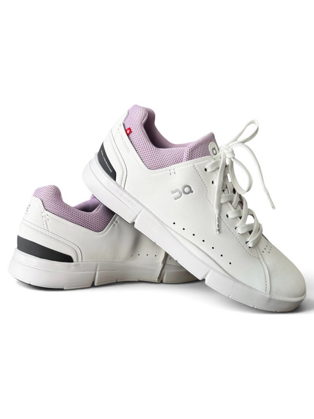 On Cloud Women's The Roger Advantage White Aster Size 10.5 - Tried On NIB